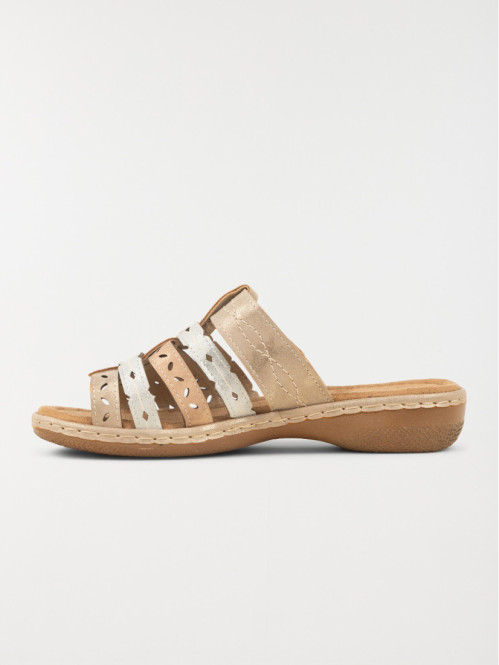 Mules conforts dorés femme (37-42) Mules conforts dorés femme (37-42)