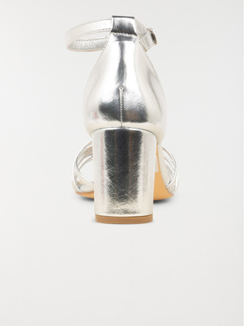 Sandales talon argent femme (36-41) Sandales talon argent femme (36-41)