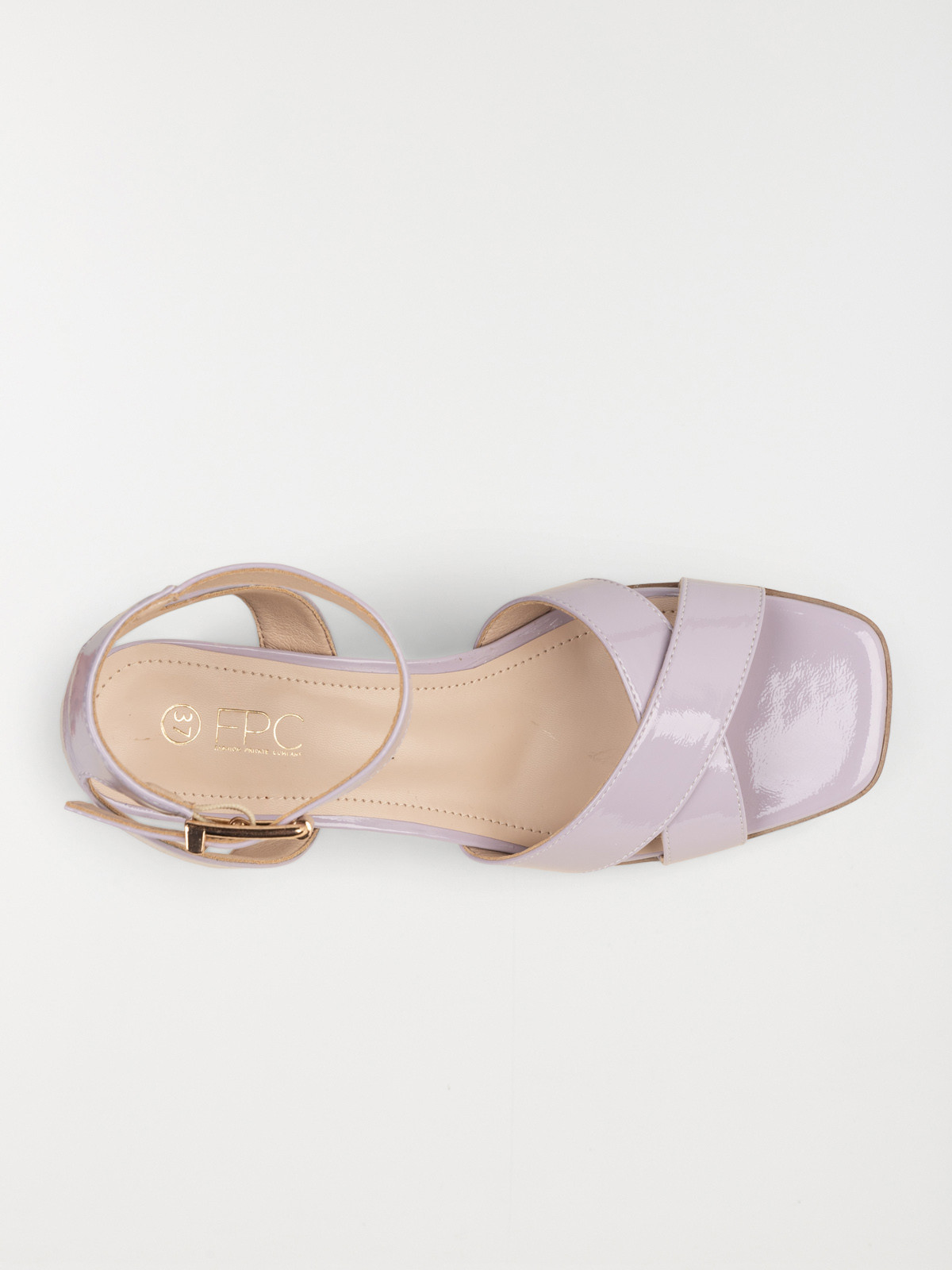 Sandale à talon haut lilas femme (36-41) Sandale à talon haut lilas femme (36-41)