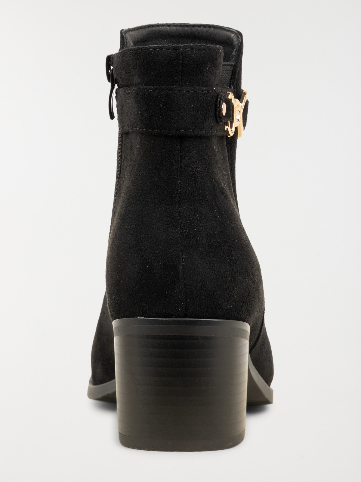 Bottines suédine à talon femme (36-41) Bottines suédine à talon femme (36-41)