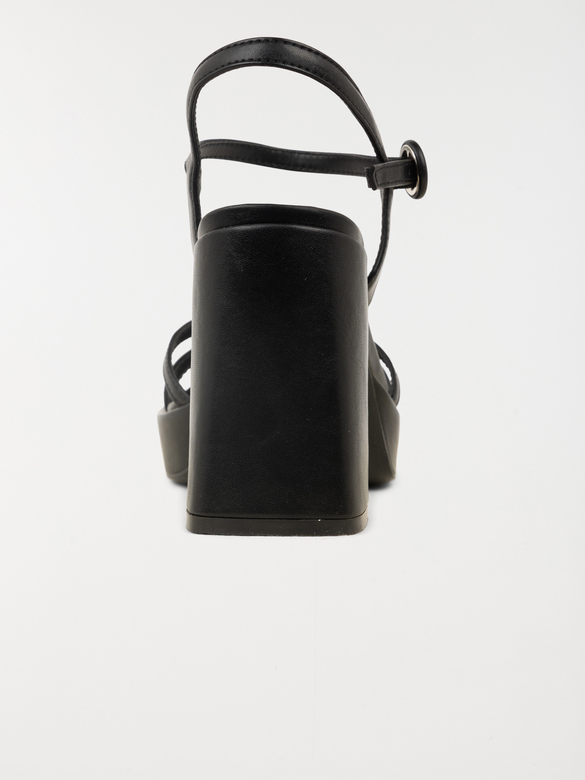 Sandale à talon haut femme noir (36-40)