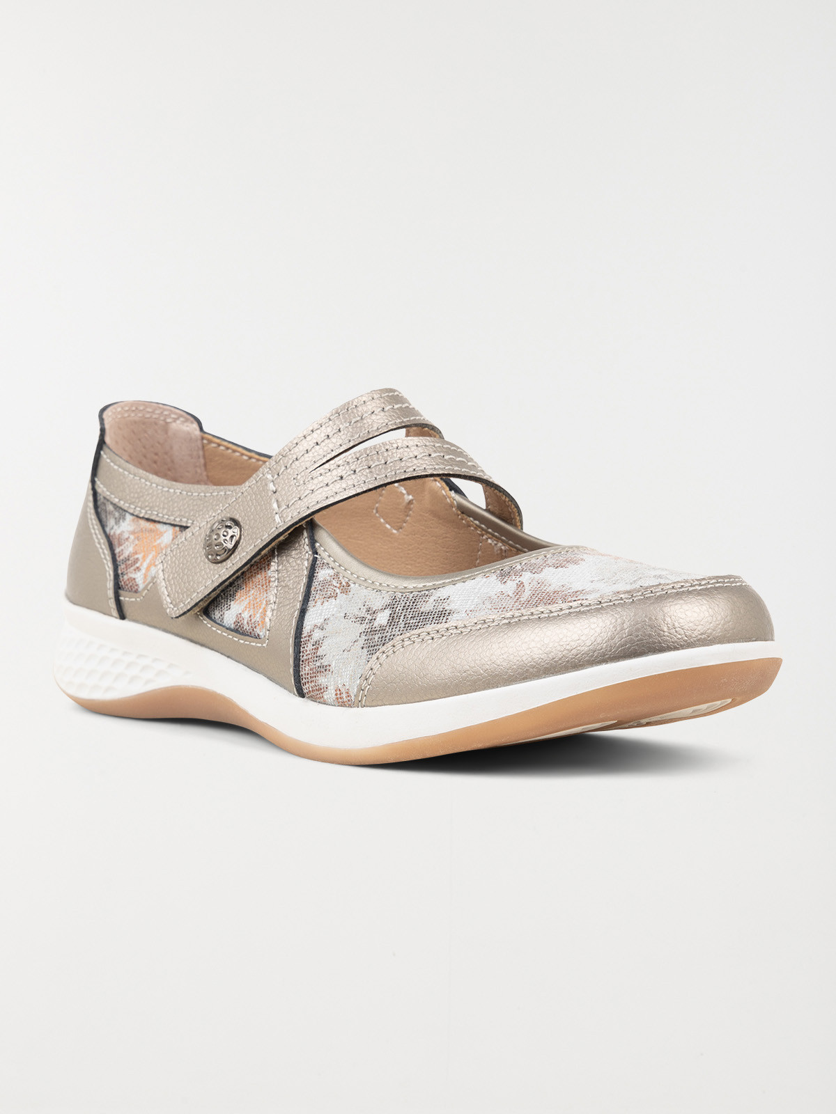 Ballerines confort femme bronze (37-42) Ballerines confort femme bronze (37-42)