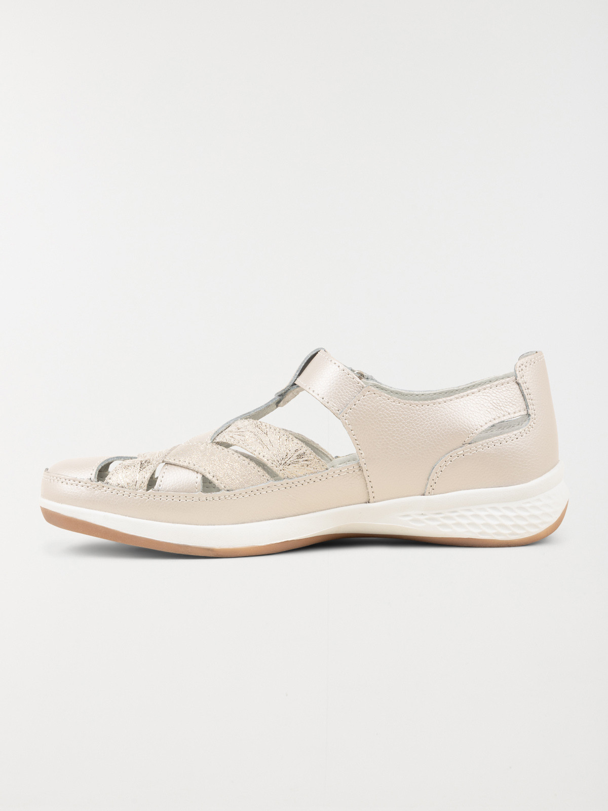 Ballerines confort champagne (37-42)
