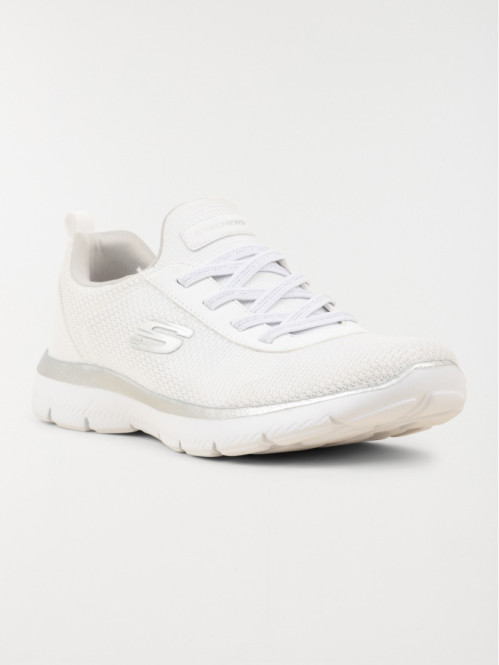 Baskets Skechers blanches femme (36-41) Baskets Skechers blanches femme (36-41)