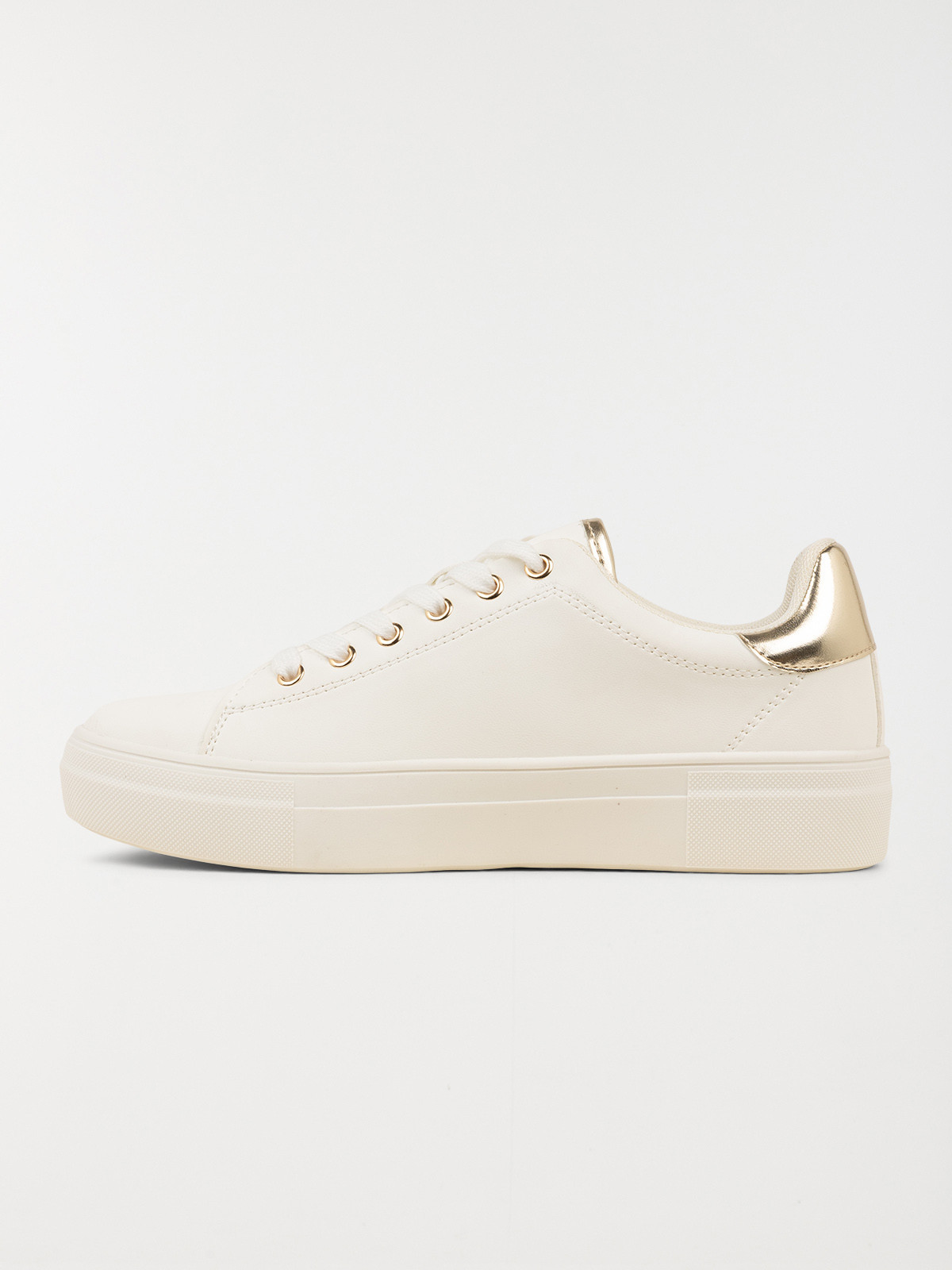 Baskets basses gold femme (36-41)