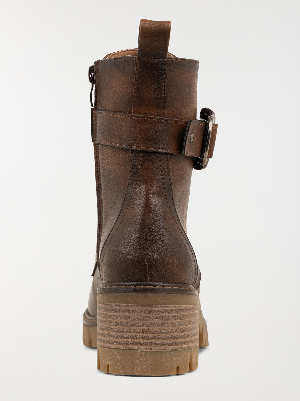 Bottines à lacets femme marron (36-41)