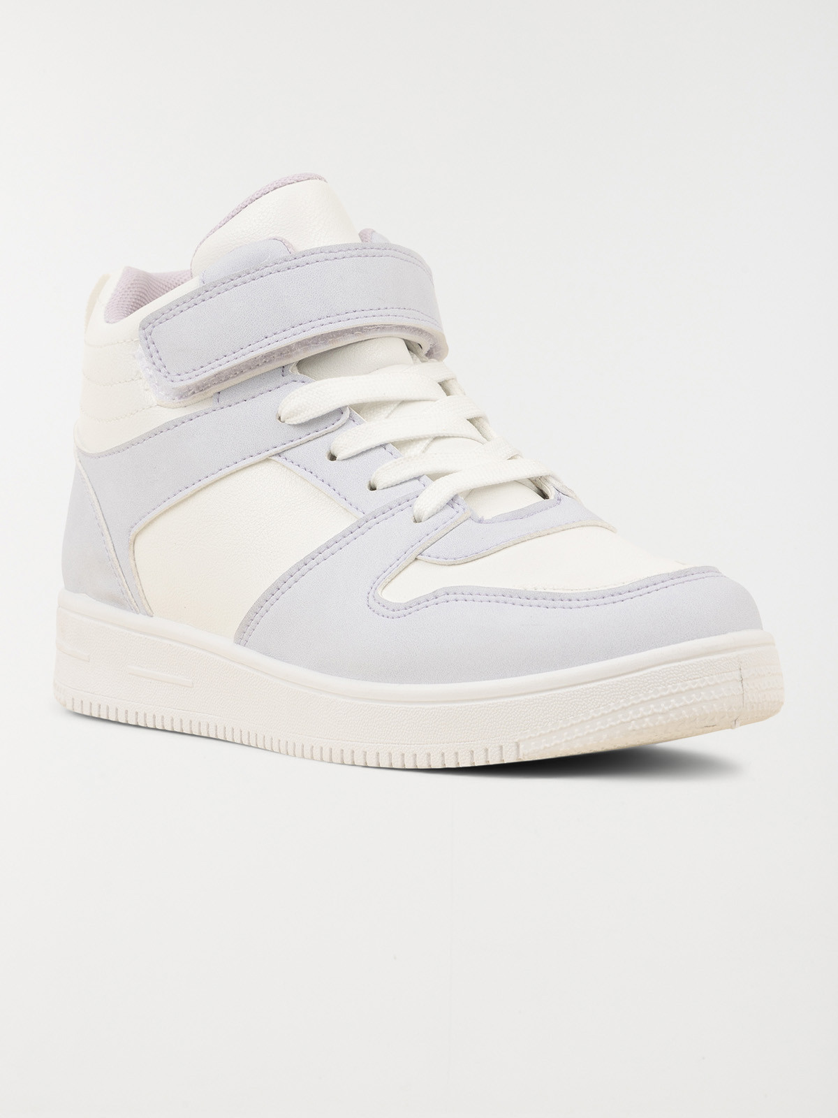Baskets montantes blanches femme (36-41)