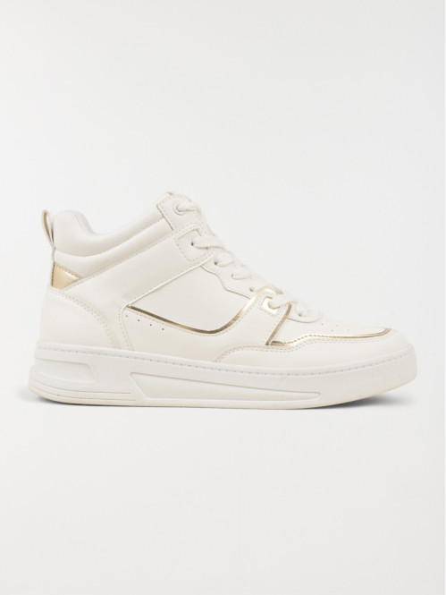 Chaussure montante blanche femme (36-41)