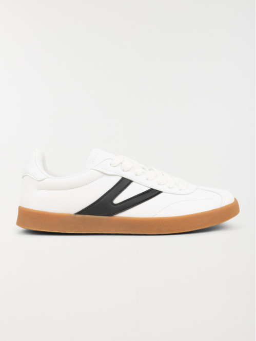 Baskets basses blanches femme (36-41) Baskets basses blanches femme (36-41)