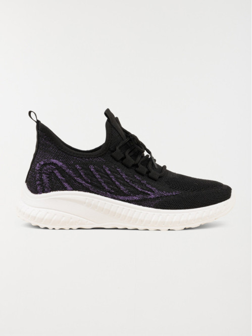 Basket de sport noir femme (36-41)
