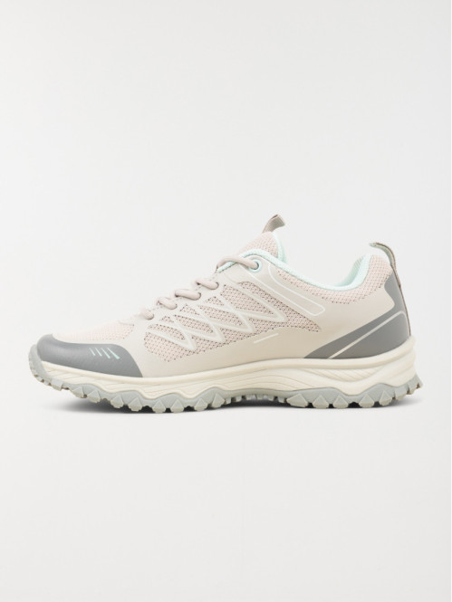 Basket de sport femme beige (36-41) Basket de sport femme beige (36-41)