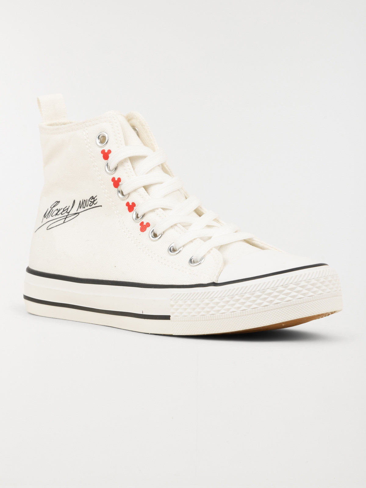 Basket toile femme Mickey Mouse (36-41)