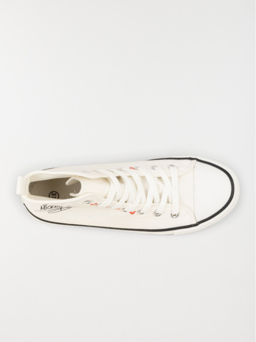 Basket toile femme Mickey Mouse (36-41)