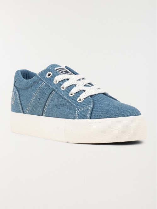 Basket toile Little Marcel Jean (36-41) Basket toile Little Marcel Jean (36-41)