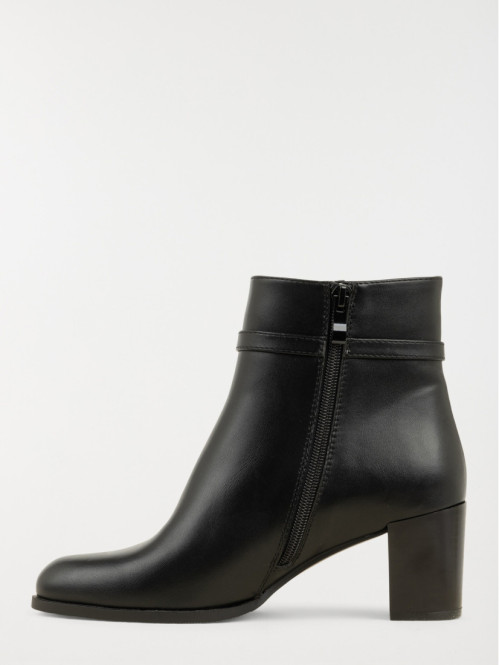 Bottine noire chaine dorée femme (36-41) Bottine noire chaine dorée femme (36-41)