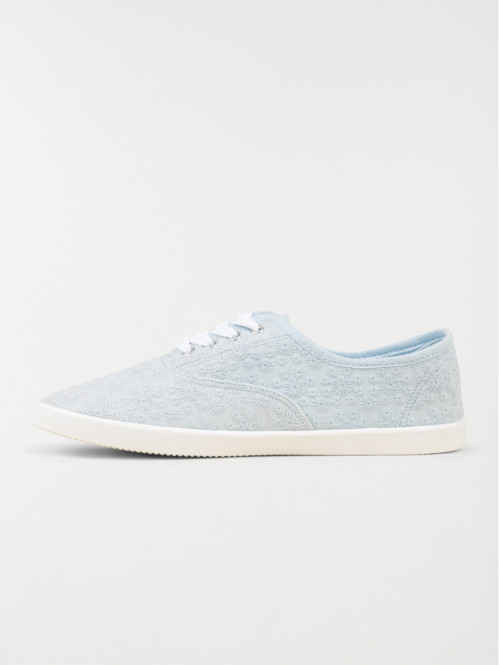 Basket toile femme brodée (36-41) Basket toile femme brodée (36-41)