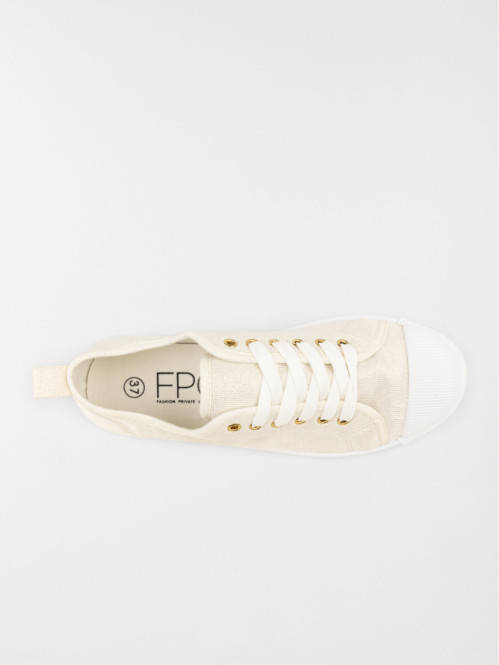 Basket toile beige (36-41)