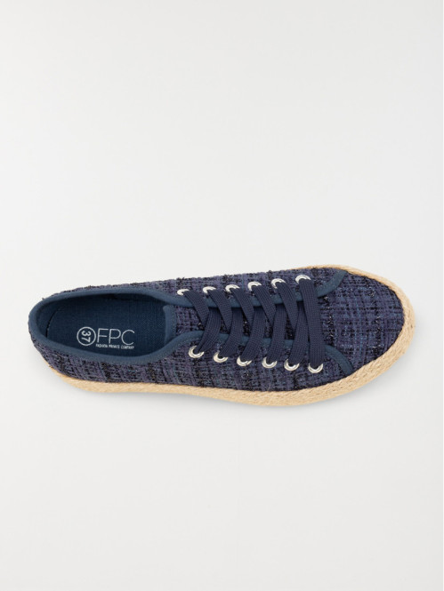 Basket toile compensée femme (36-41) Basket toile compensée femme (36-41)