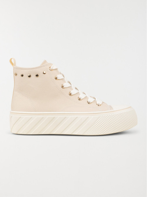 Basket toile montante beige...