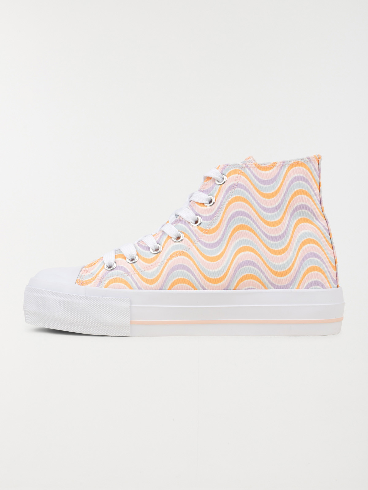 Basket toile compensée femme (36-41)