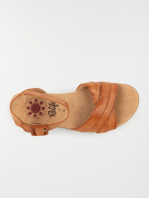 Sandale rouille femme (36-41) Sandale rouille femme (36-41)