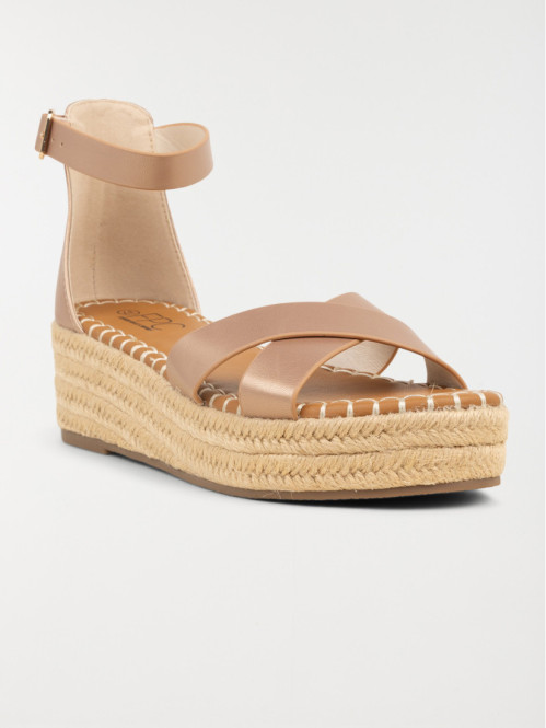 Sandale semelle compensée femme (36-41)