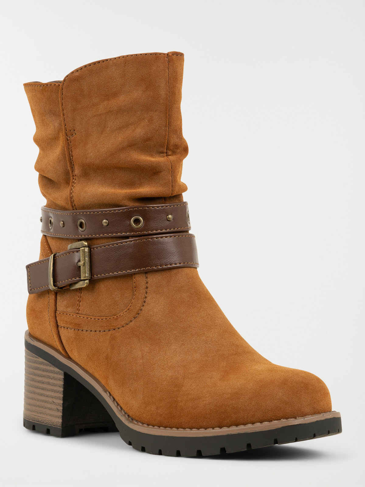 Bottine suedine femme sales