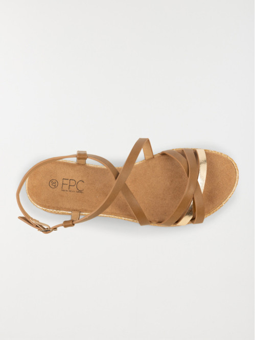 Sandales marrons femme (36-41) Sandales marrons femme (36-41)