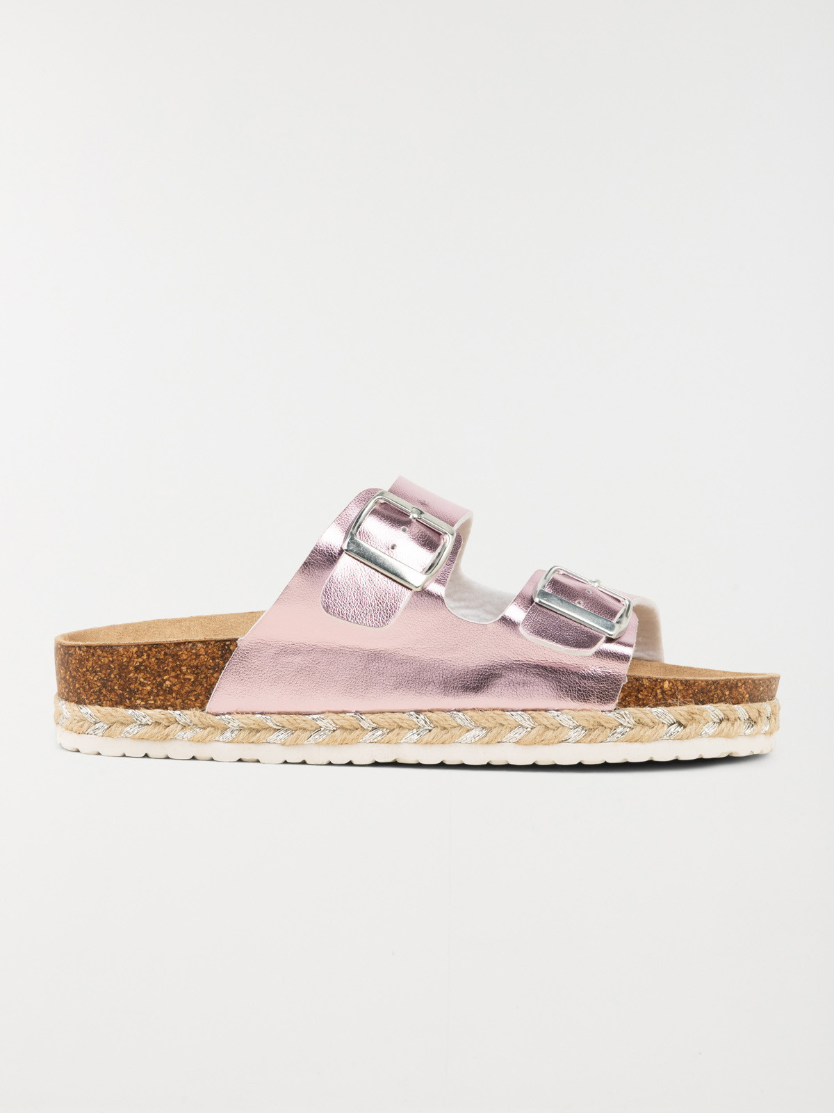 Mules plates roses femme (36-41)
