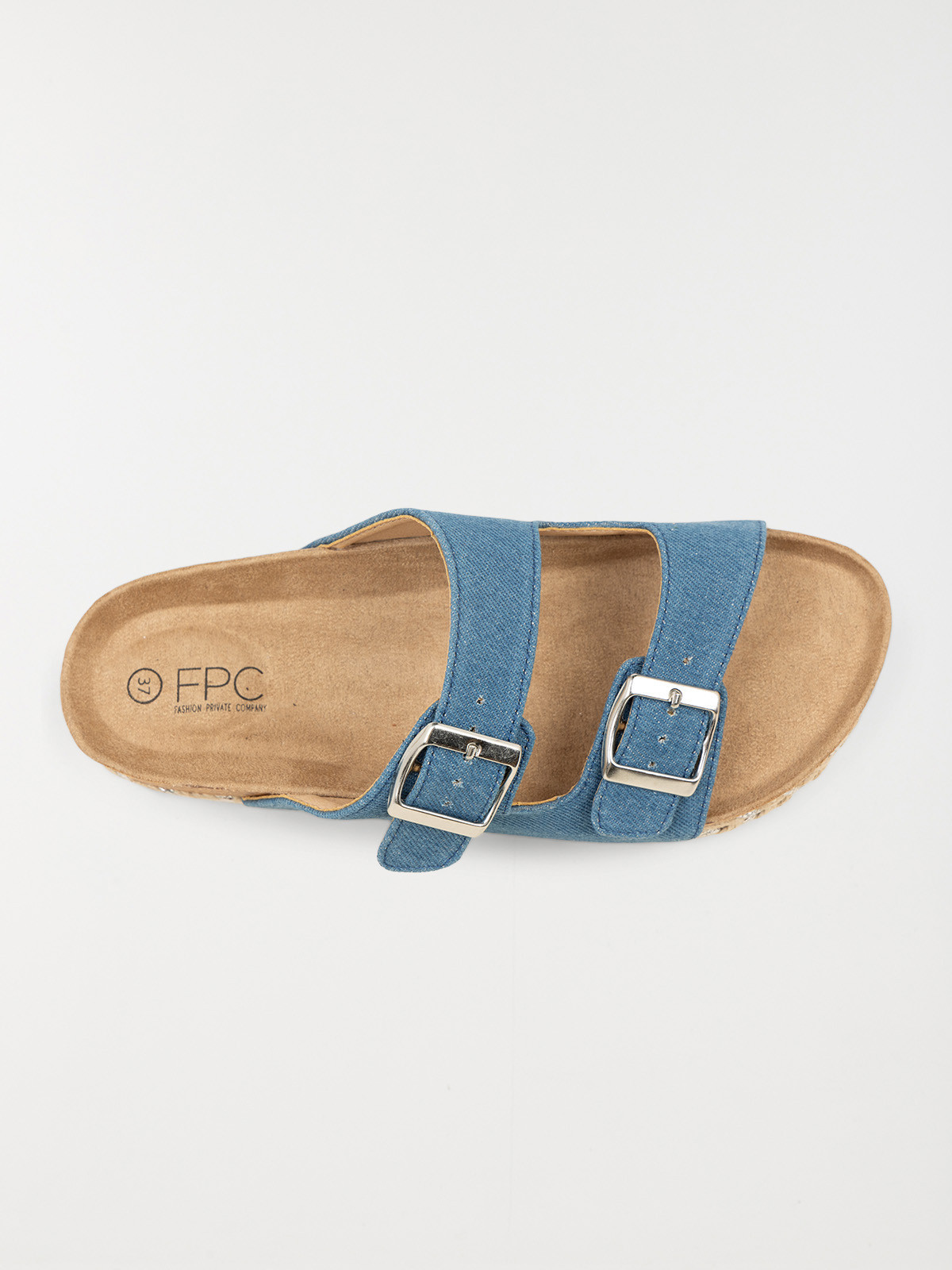Mule plate bleu jean femme (36-41) Mule plate bleu jean femme (36-41)