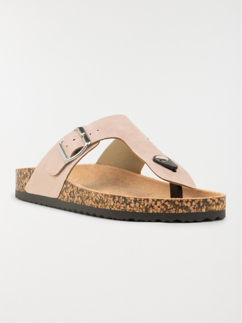 Mules plates rose femme (36-41) Mules plates rose femme (36-41)