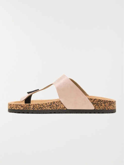 Mules plates rose femme (36-41) Mules plates rose femme (36-41)