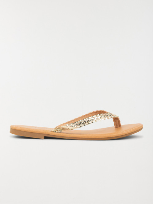 Mule plate femme bride...
