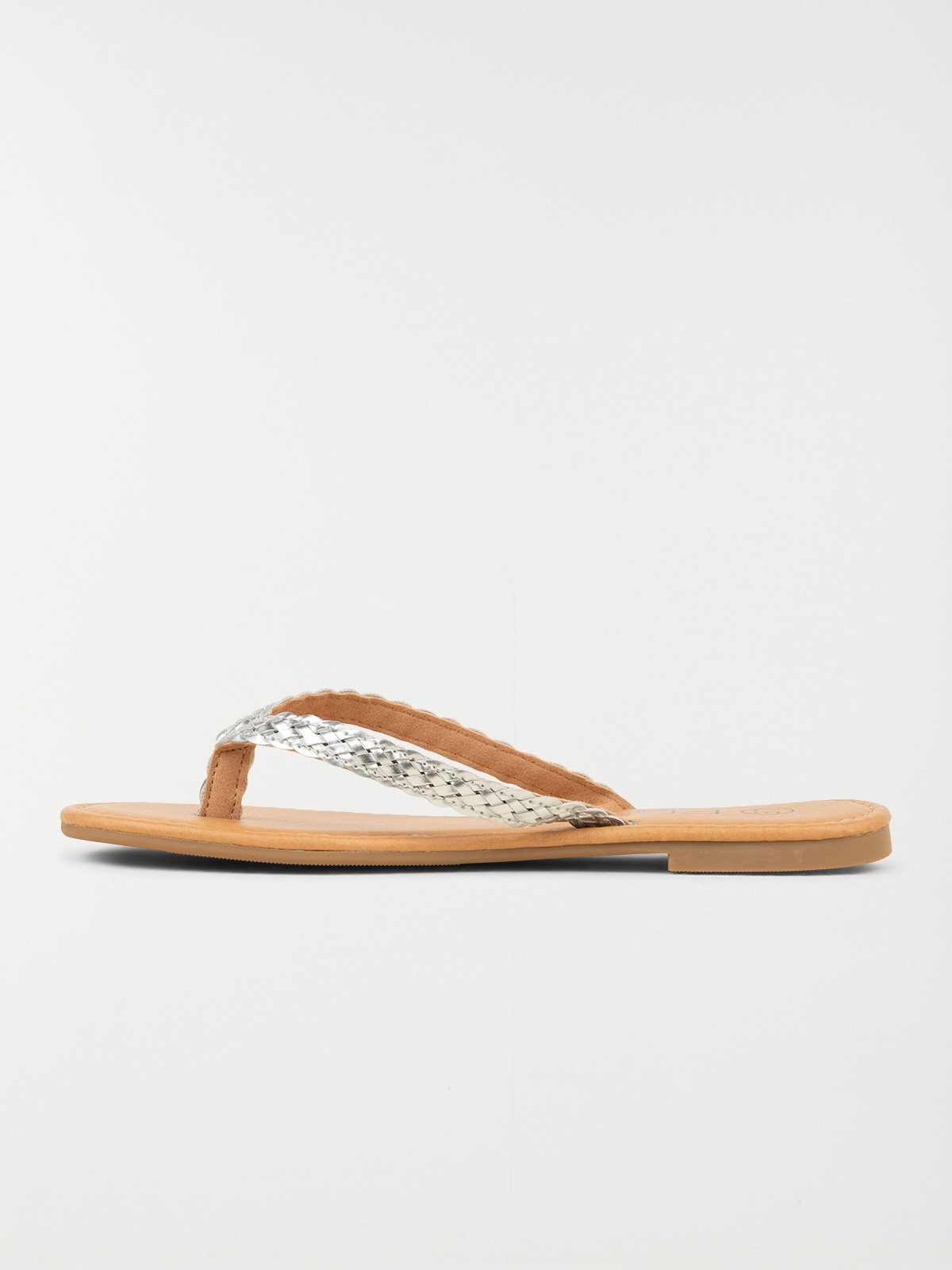 Mule plate bride tressée femme (36-41)