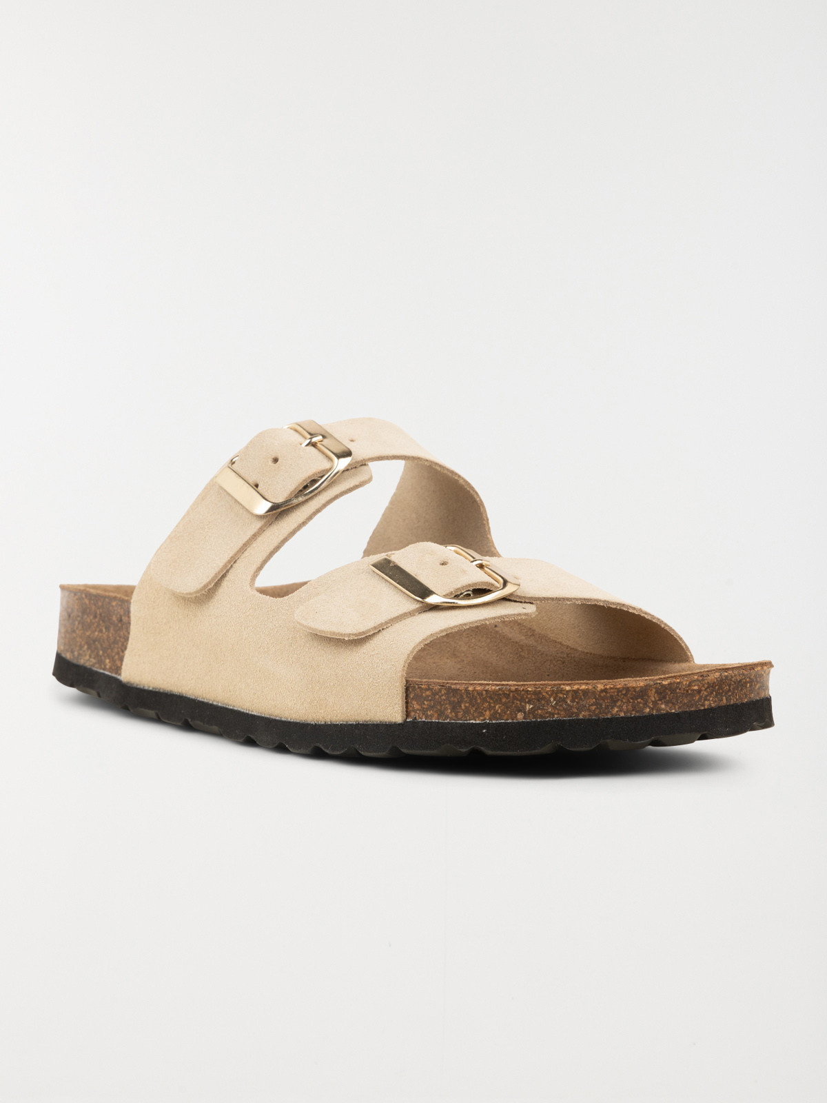 Mule 2 brides beige femme (36-41)
