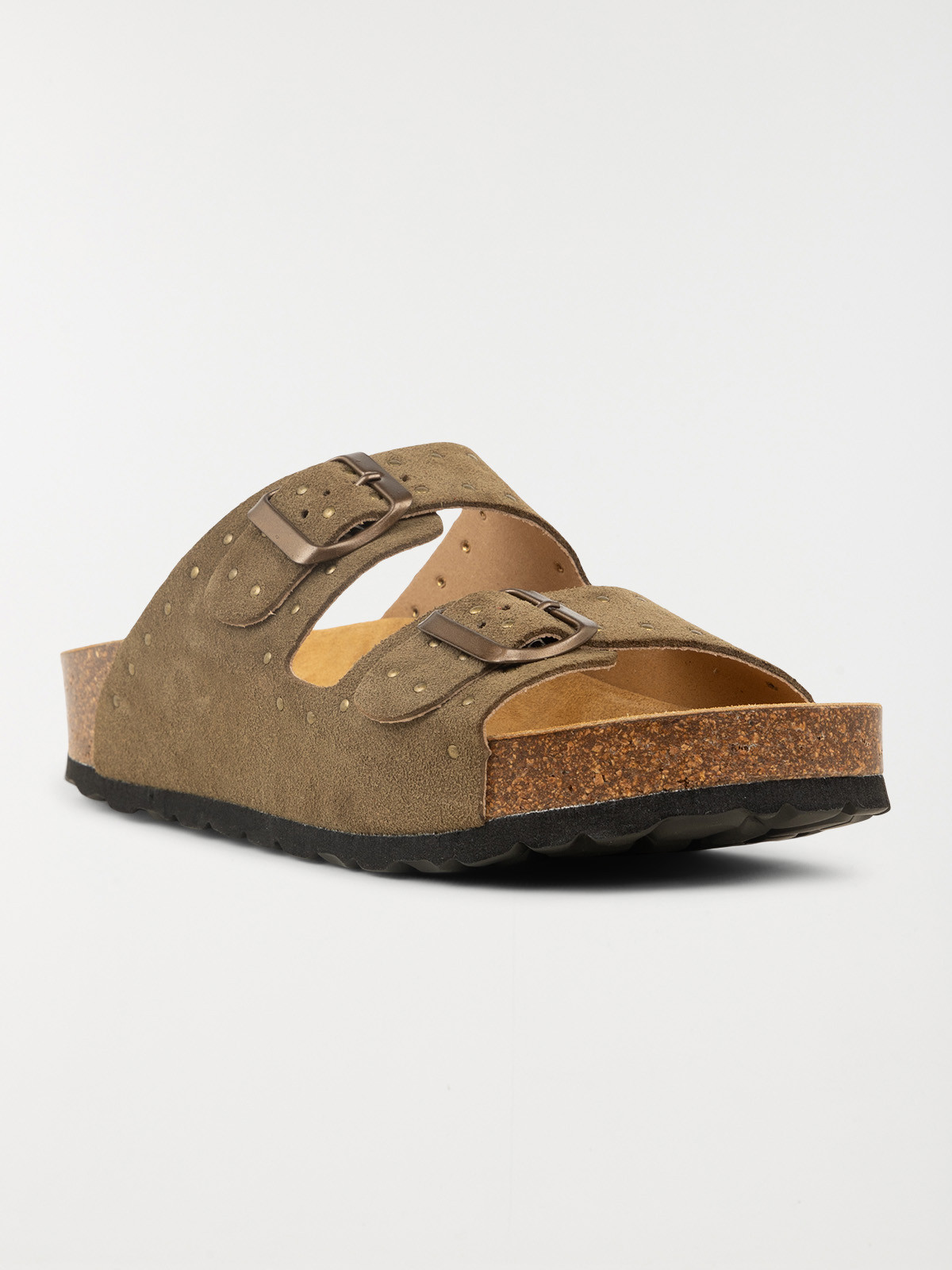 Mules plates femme kaki (37-42) Mules plates femme kaki (37-42)