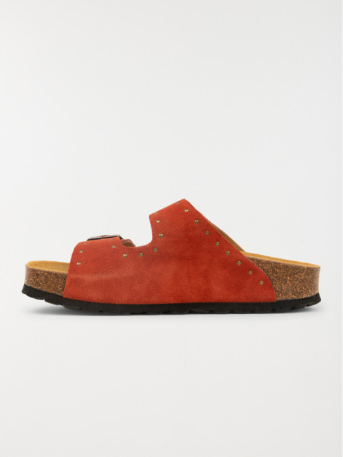 Mules plates femme muscat...