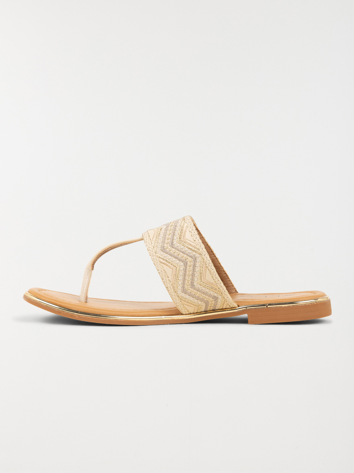 Mules plates femme beige (36-41)