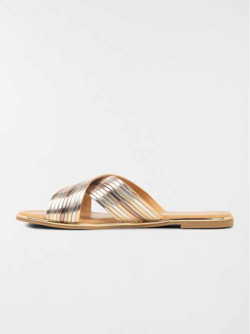 Mules plates multibrides femme (37-42)