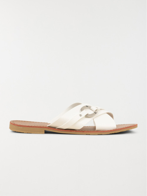 Mule plate anneau femme (36-41)