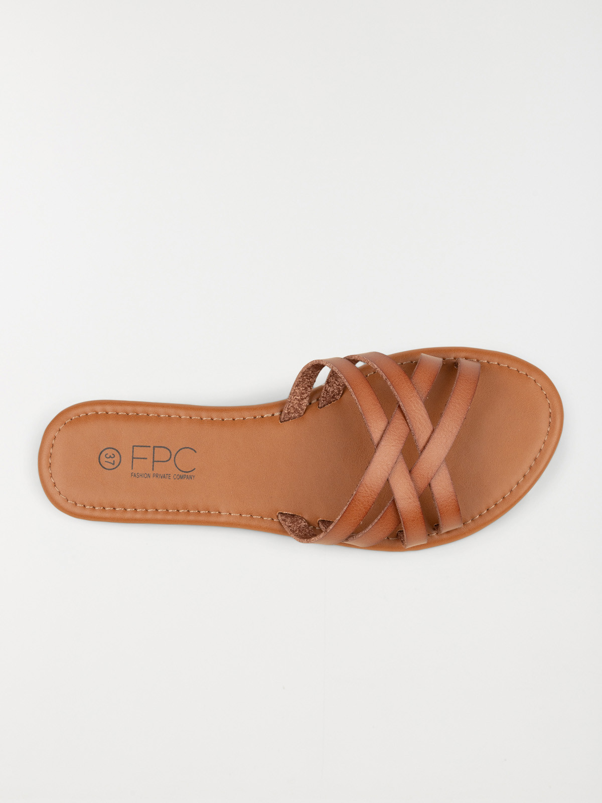 Mules brides entrecroisées femme (37-42)