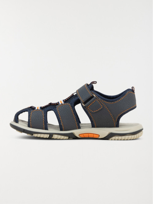 Sandale navy et orange garçon (31-35) Sandale navy et orange garçon (31-35)