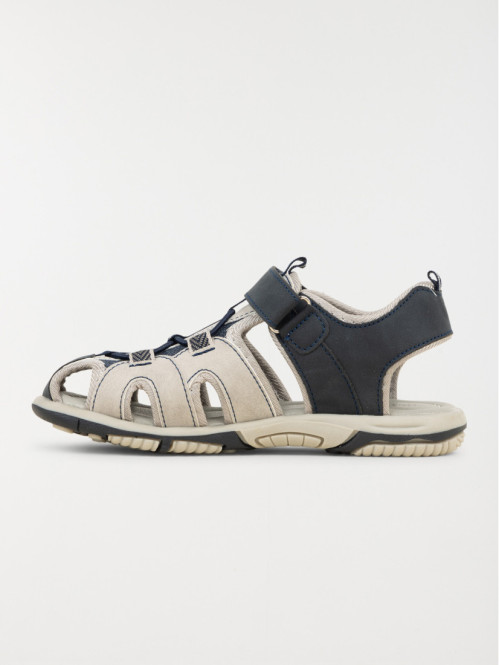 Sandale navy et grise garçon (31-35)