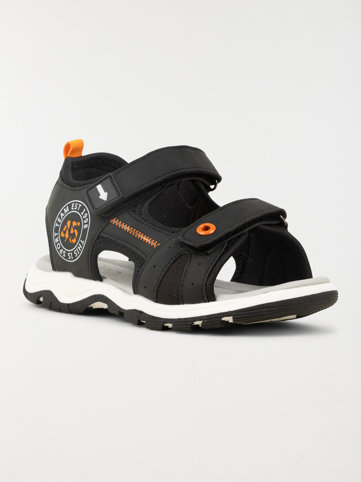 Sandales scratchs noir garçon (31-35)