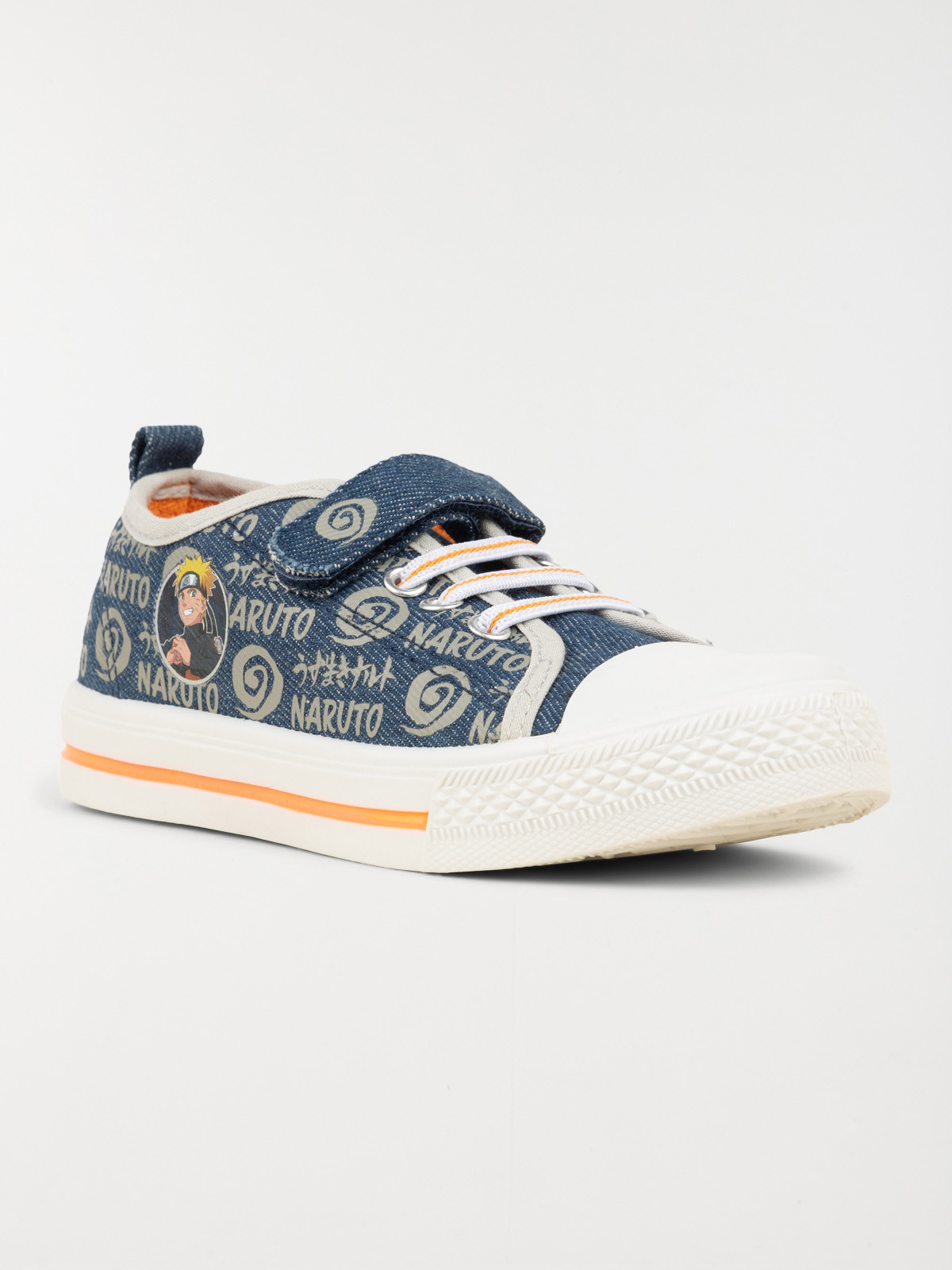 Basket Naruto bleu jean garçon (31-35)
