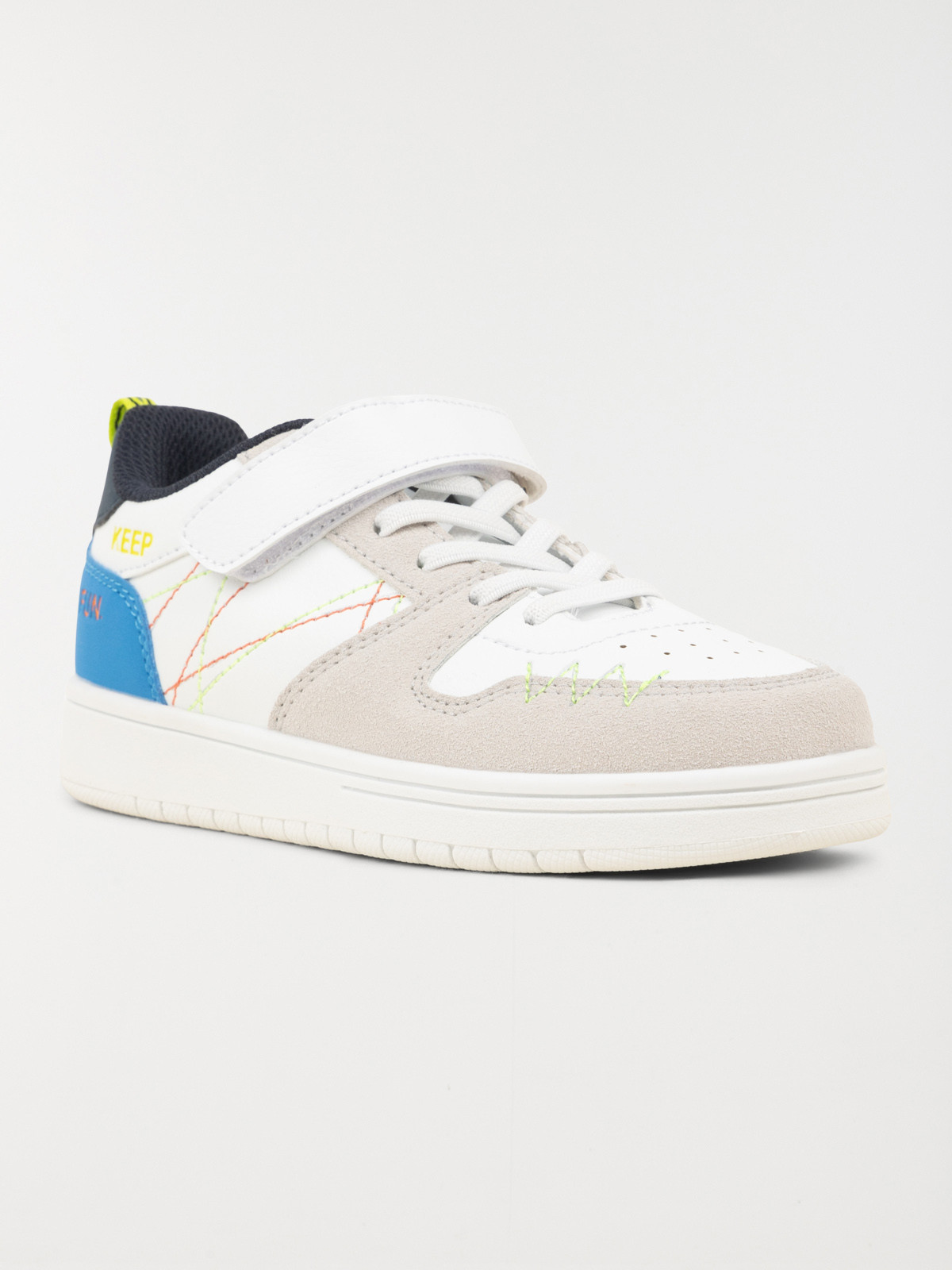 Basket scratch tricolore garçon (31-35)