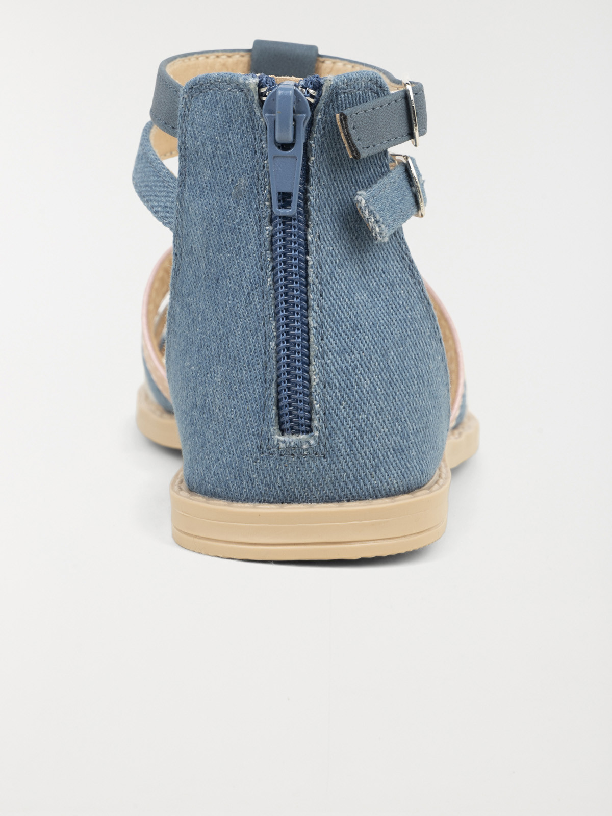 Sandale montante bleue fille (31-35)