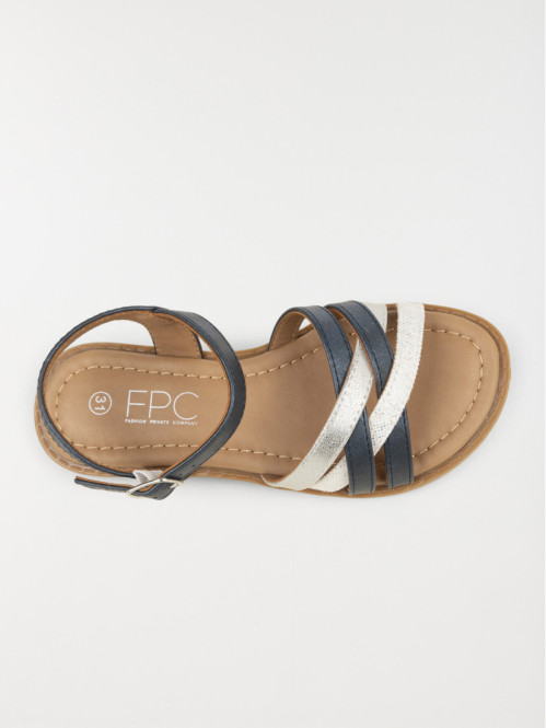 Sandales coloris navy blue fille (31-35) Sandales coloris navy blue fille (31-35)