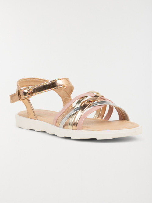 Sandales fille brides croisées (31-35)