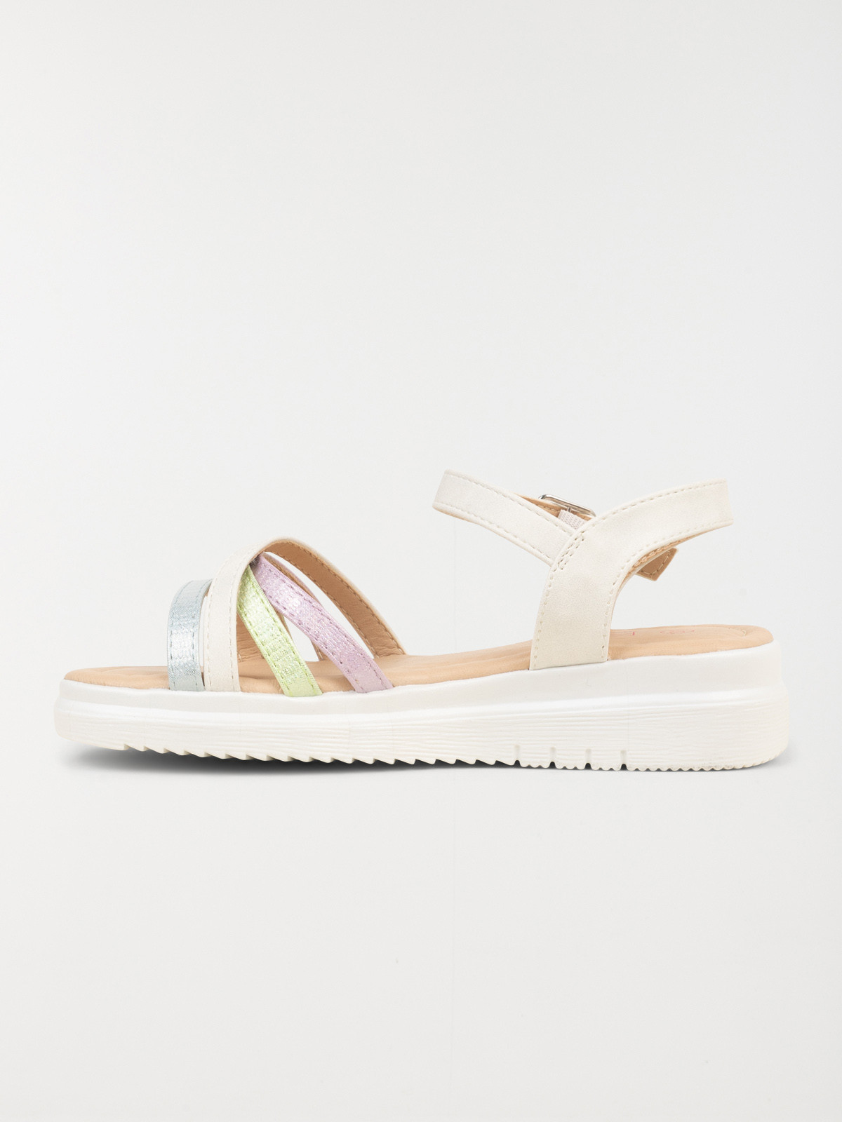 Sandales brides colorées fille (31-37)